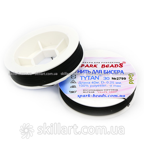 Нитки для бисера Tytan 30 Spark Beads (40м), 2799